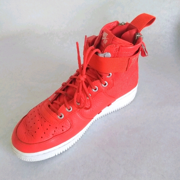 Mens SF AF1 Mid shoes EUC - Picture 8 of 9